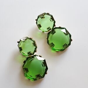 Geometric Polygon Drop Earrings